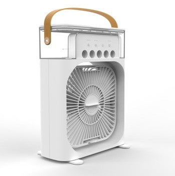 ❄️ مبرد هواء مكتبي صغير – مكيف شخصي USB محمول للمكتب والمنزل 💨🌿