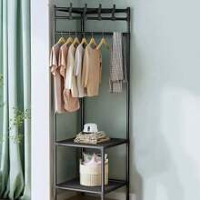 Portant de vêtements multifonction 👕👠 avec étagères de rangement منظم ملابس متعدد الوظائف