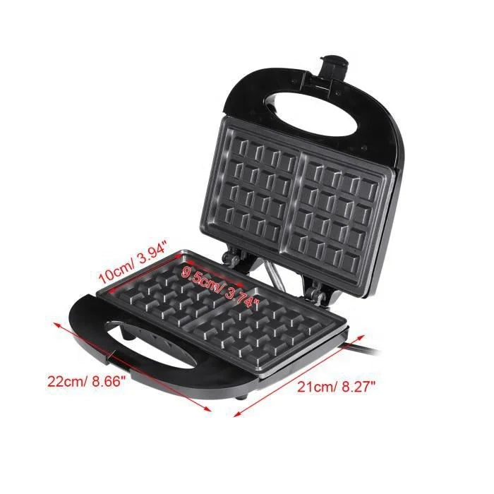 Appareil multifonction 3-en-1 🧇🥪 pour gaufres, sandwichs & paninis صانعة متعددة الوظائف 🧇🥪🍳