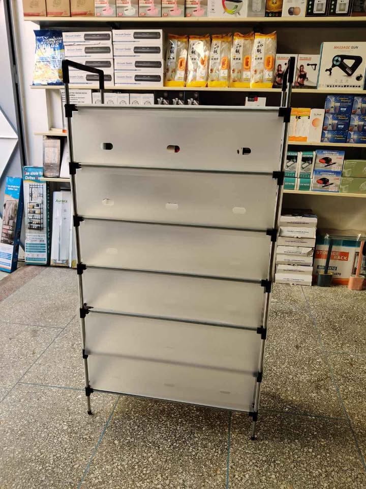 Shoes Rack Inox 7 منظم الأحذية 7 طوابق cm130/70cm/30cm  198DH