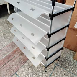 Shoes Rack Inox 7 منظم الأحذية 7 طوابق cm130/70cm/30cm  198DH