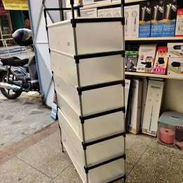 Shoes Rack Inox 7 منظم الأحذية 7 طوابق cm130/70cm/30cm  198DH