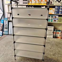 Shoes Rack Inox 7 منظم الأحذية 7 طوابق cm130/70cm/30cm  198DH