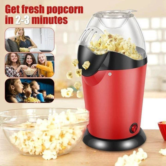 Mini Machine à Pop-Corn Électrique Sans Huile 🍿🔥 | ماكينة صنع الفشار الكهربائية بلا زيت