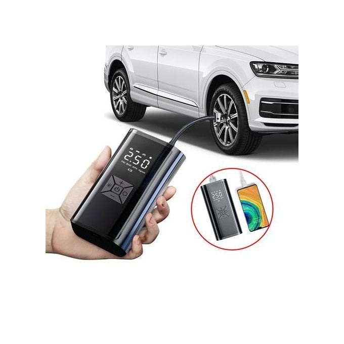 Compresseur d’Air Portable 12V 150 PSI LCD 🚗💨 | ضاغط هواء محمول بشاشة LCD للسيارة