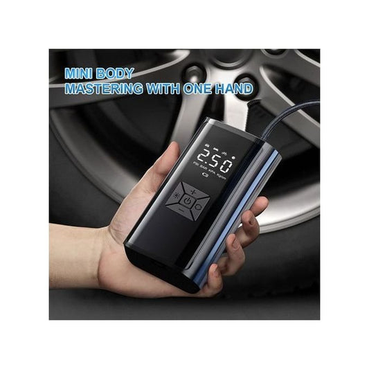 Compresseur d’Air Portable 12V 150 PSI LCD 🚗💨 | ضاغط هواء محمول بشاشة LCD للسيارة