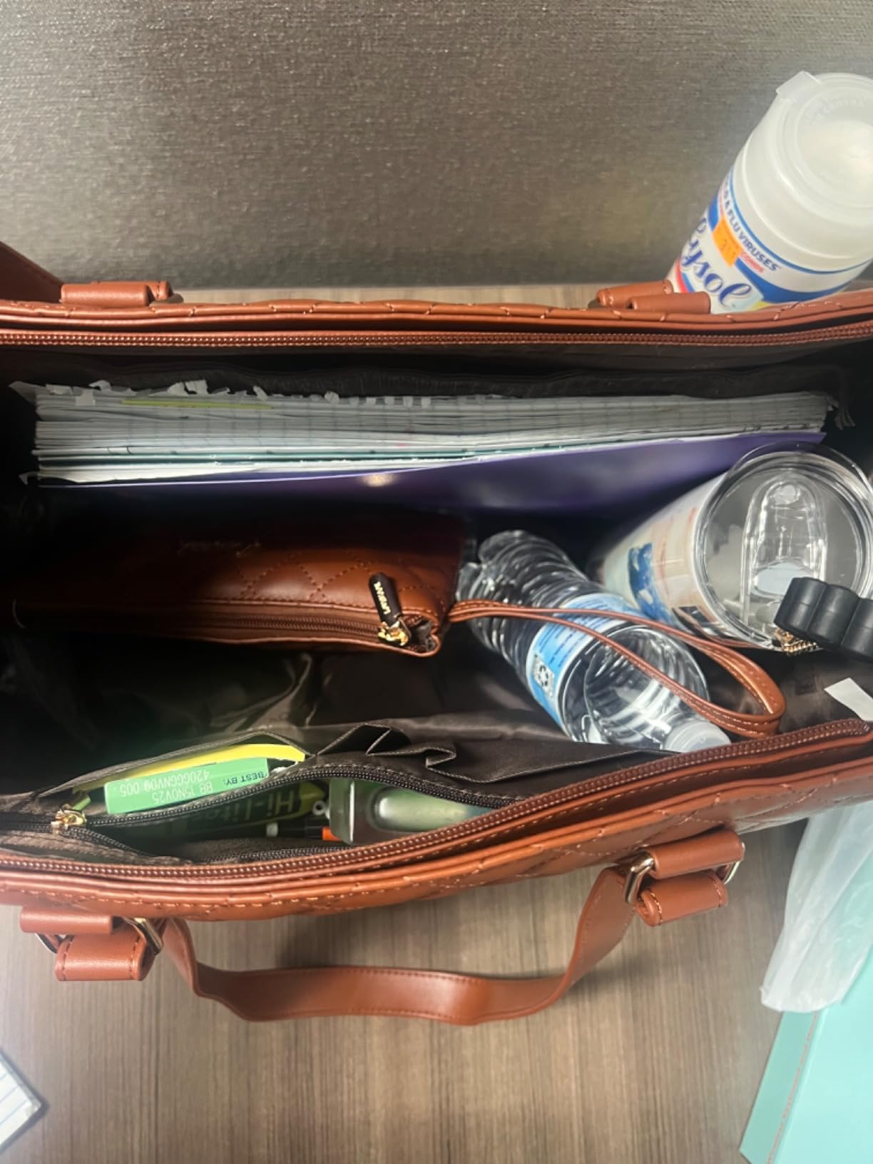 💼 Sac Cabas 2-en-1 Élégant & Pratique 👜