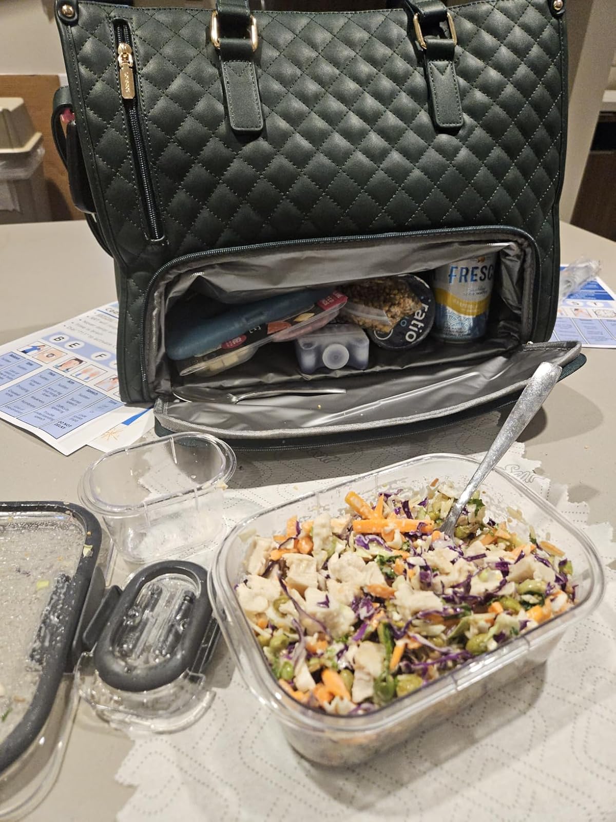 💼 Sac Cabas 2-en-1 Élégant & Pratique 👜