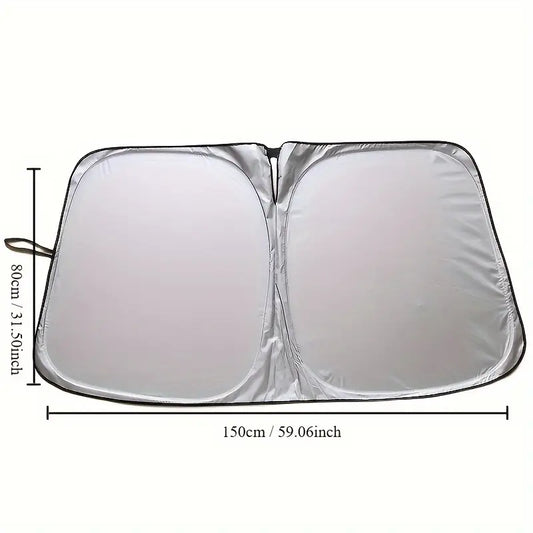Pare-Soleil Thermique Universel pour Pare-Brise Avant & Réduction de Chaleur