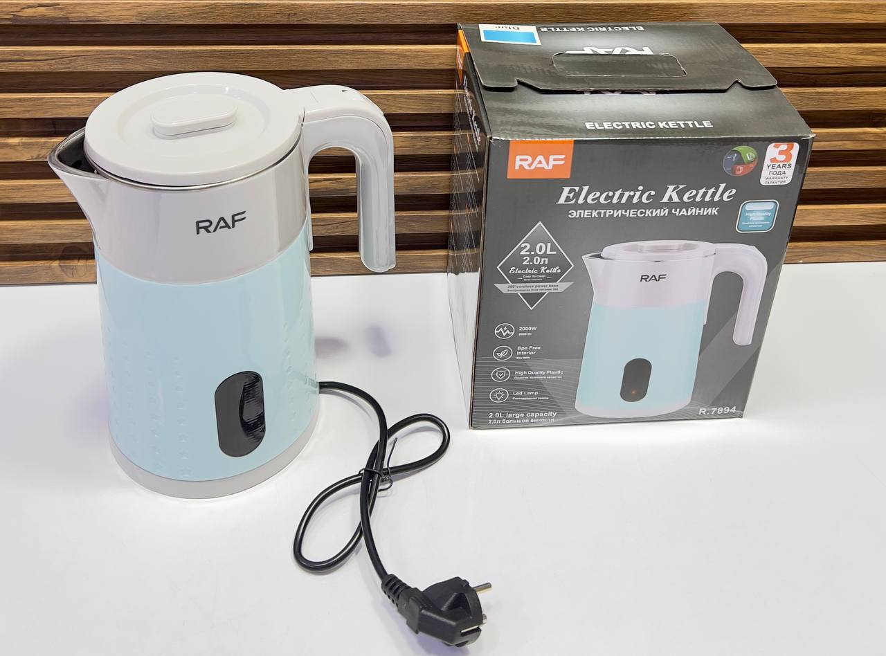 Bouilloire Électrique RAF 2L 2000W ⚡☕ | غلاية كهربائية RAF سعة 2 لتر سريعة الغليان