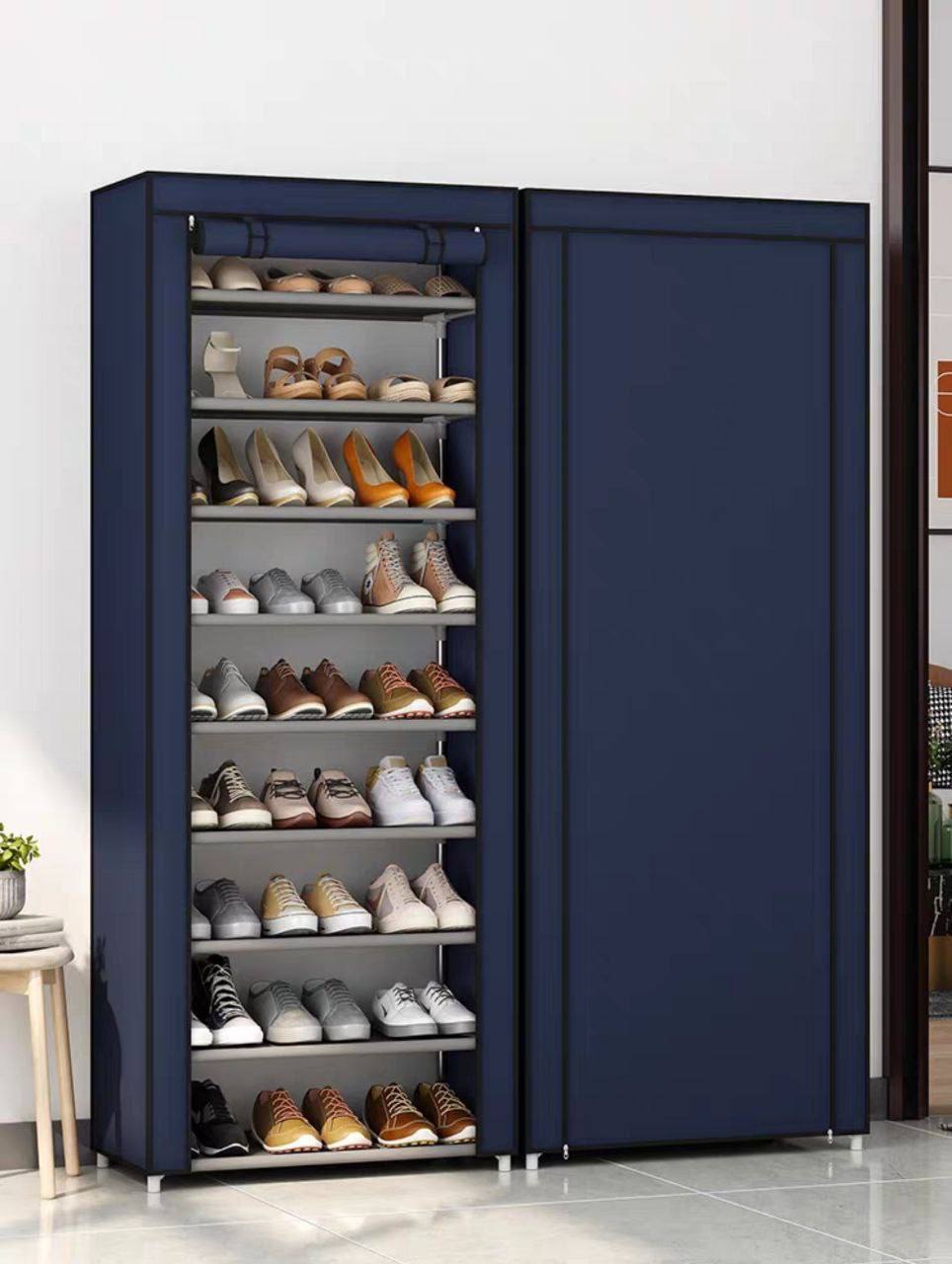 خزانة أحذية بـ 9 أقسام 🥿👟Armoire à Chaussures 9 Grilles 🥿👟 | Rangement Gain de Place