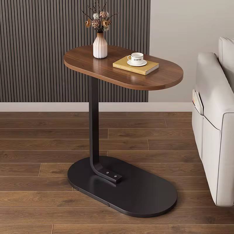 طاولة جانبية للمنزل للمساحات الصغيرة، طاولة جانبية للاريكة، طاولة قهوة صغيرة مضادة للصدا والماء،