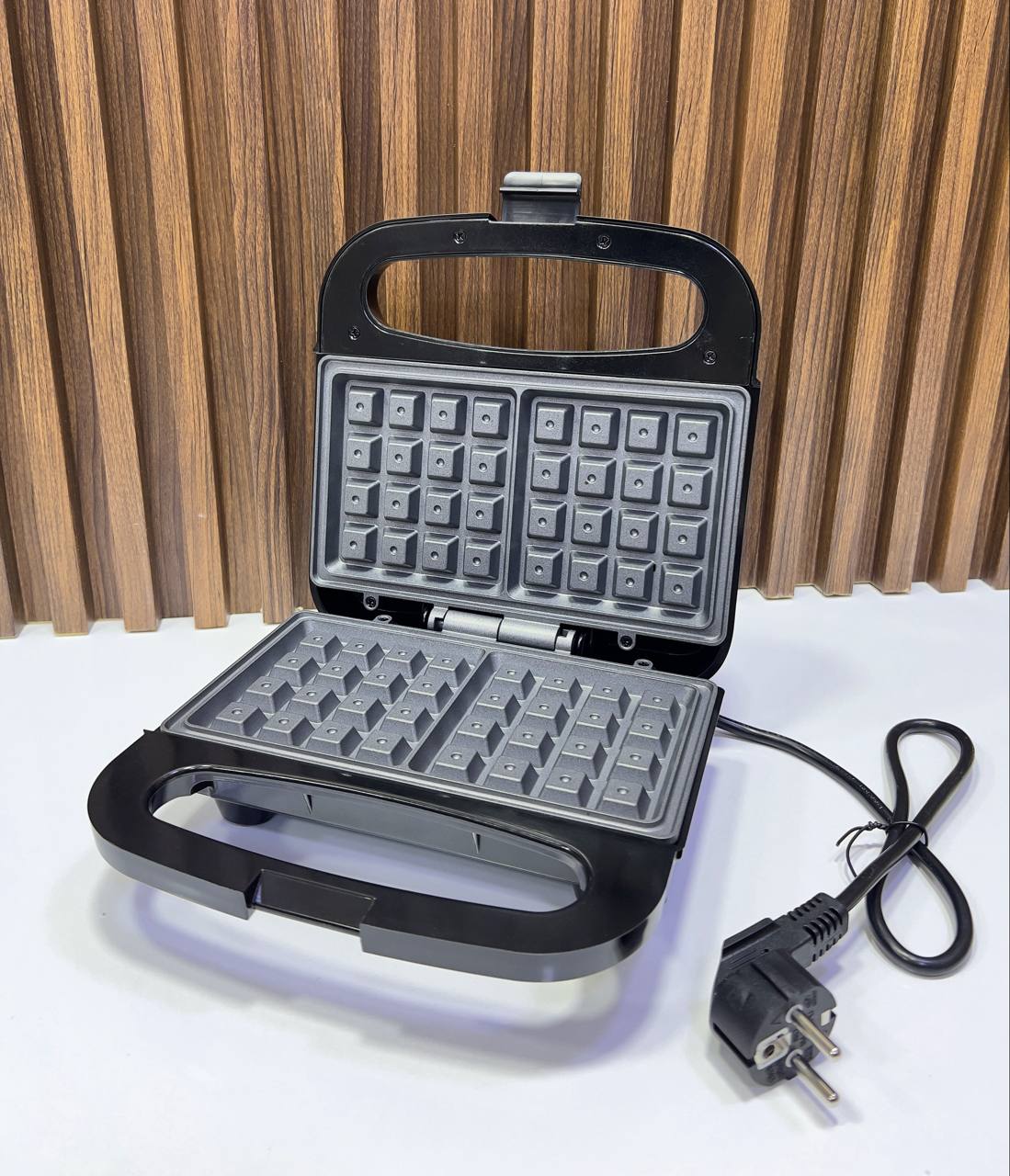 Appareil multifonction 3-en-1 🧇🥪 pour gaufres, sandwichs & paninis صانعة متعددة الوظائف 🧇🥪🍳